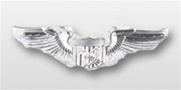 USAF Breast Badge - Mirror Finish Regulation Size: Astronaut
