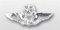 USAF Breast Badge - Mirror Finish Regulation Size: Astronaut - Command