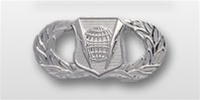 USAF Breast Badge - Mirror Finish Regulation Size: Command & Control