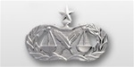 USAF Breast Badge - Mirror Finish Regulation Size: Paralegal - Master