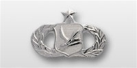 USAF Breast Badge - Mirror Finish Regulation Size: Chaplain Service Support - Senior