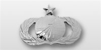 USAF Breast Badge - Mirror Finish Regulation Size: Acquisition & Finance Management - Senior