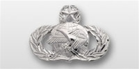 USAF Breast Badge - Mirror Finish Regulation Size: Logistics - Master