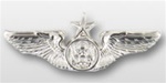 USAF Miniature Badges Mirror Finish: Aircrew Member - SENIOR