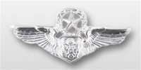 USAF Miniature Badges Mirror Finish: Officer Master Crew Member