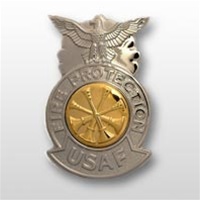 USAF Miniature Badges Mirror Finish: Deputy Fire Chief
