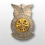 USAF Miniature Badges Mirror Finish: Fire Chief