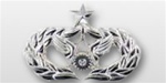 USAF Mid Size Badge - Mirror Finish: CIVIL ENGINEER - SENIOR