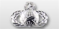 USAF Mid Size Badge - Mirror Finish: PUBLIC AFFAIRS - MASTER