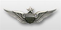 US Army Oxidized Regular Size Breast Badge: Senior Aviator