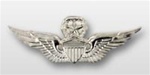 US Army Mirror Finish Regular Size Breast Badge: Master Aviator