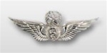 US Army Mirror Finish Regular Size Breast Badge: Master Flight Surgeon