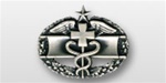 US Army Oxidized Regular Size Breast Badge: Combat Medical 2nd Award