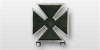 US Army Oxidized Regular Size Breast Badge: Marksman Badge