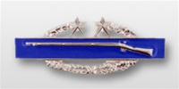 US Army Mini Mirror Finish Breast Badge: Combat Infantryman 3rd Award - For Dress