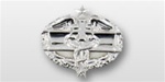 US Army Mini Mirror Finish Breast Badge: Combat Medical 3rd Award - For Dress