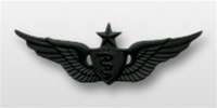 US Army Superior Subdued Metal Regular Size Breast Badge: Senior Flight Surgeon