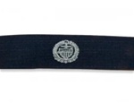 USCG Embroidered Rip Stop Breast Badge: Officer In Charge Afloat