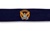 USCG Embroidered Rip Stop Breast Badge: Command At Sea