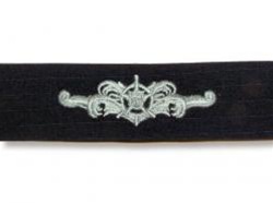 USCG Embroidered Rip Stop Breast Badge: Cutterman Enlisted