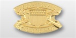 USCG Mini Breast Bagde: Honor Guard - Gold Mirror Finishn