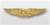 USMC Regulation Breast Insignia: Aviation Supply Officer - Gold Mirror Finish