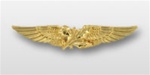 US Navy Regulation Size Breast Badge: Aviation Supply Officer - Mirror Finish