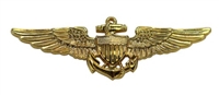 USMC Regulation Breast Insignia: Aviator - Mirror Finish