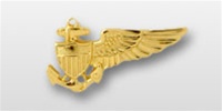 US Navy Regulation Size Breast Badge: Balloon Pilot - Mirror Finish