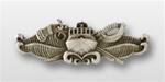 US Navy Regulation Size Breast Badge: Special Warfare Combatant Craft Crewman - Oxidized Finish