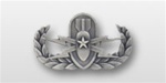 US Navy Regulation Size Breast Badge: Explosive Ordinance Disposal - Senior - Oxidized Finish