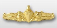 US Navy Regulation Size Breast Badge: Special Operations Officer - Mirror Finish