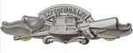 US Navy Regulation Size Breast Badge: Expeditionary Warfare Specialist - Mirror Finish