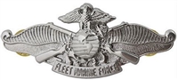 US Navy Regulation Size Breast Badge: Fleet Marine Force - Enlisted - Mirror Finish