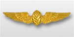 US Navy Mini Breast Badge: Aviation Physiologist/Experimental Psychologist - Mirror Finish