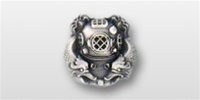 US Navy Mini Breast Badge: Diver - 1st Class - Oxidized Finish