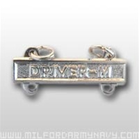 US Army Mirror Finish Qualification Bar: Driver M