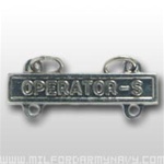 US Army Mirror Finish Qualification Bar: Operator S