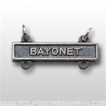 US Army Oxidized Qualification Bar: Bayonet