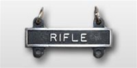 US Army Oxidized Qualification Bar: Rifle