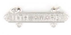 USMC Requal Bar:  Rifle - 11TH AWARD - Mirror Finish