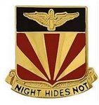 56th Air Defense Artillery - Motto: NIGHT HIDES NOT (Set of 3)