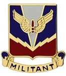 US Army Unit Crest: Air Defense Artillery School - Motto: Militant (Set of 3)