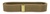 US Navy Male Khaki Belt: Nylon with 24k Gold Tip - 55" Extra Long