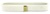US Navy Female White Belt: Web - Cotton -  with 24k Gold Tip - 45" Extra Long