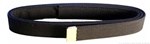 US Navy Female Black Belt: Poly Wool with 24k Gold Tip - No Buckle - 39" long