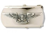 US Navy Buckle for Male Personnel: Air Warfare - Enlisted - 3"