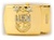 US Navy Insignia Buckle Male: E-9 Master Chief Petty Officer (MCPO) - Gold