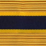 US Army Cap Braid with Specialty for Officer:  CHEMICAL