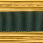 US Army Cap Braid with Specialty for Officer:  STAFF SPECIALIST